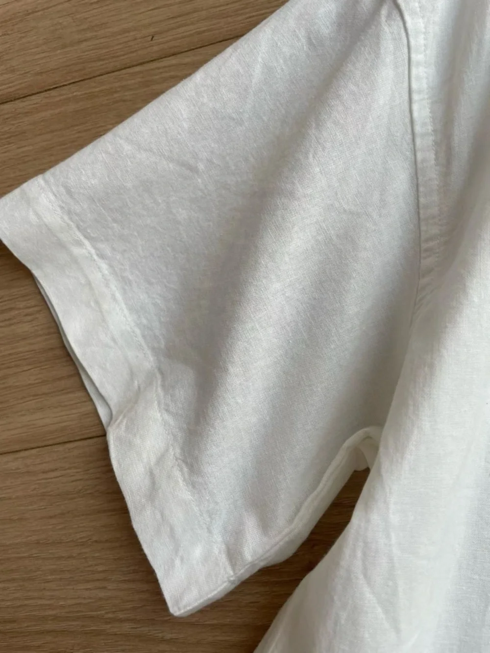 POLO RALPH LAUREN LINEN SHORT-SLEEVE SHIRT, S M L - Picture 3 of 9